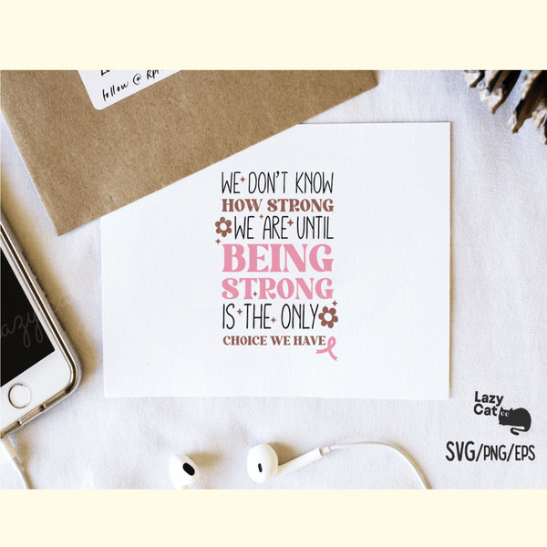 Breast Cancer Strong Quote SVG Design_ 3.png