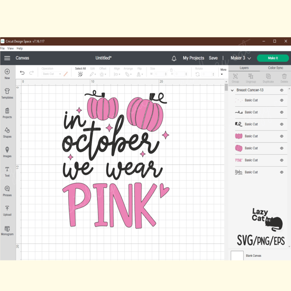 Breast Cancer SVG Design We Wear Pink_ 4.png