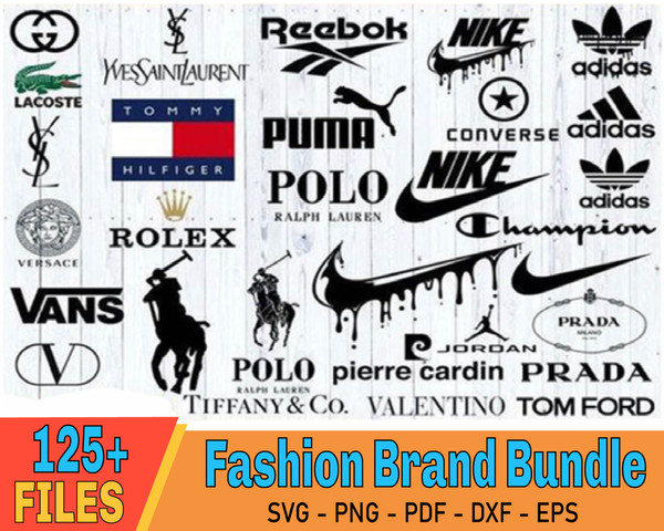 Fashion brand logo svg, Bundle Logo Svg, Brand Logo Svg,Big - Inspire ...