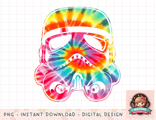 Star Wars Stormtrooper Tie Dye Big Face T-Shirt copy.jpg