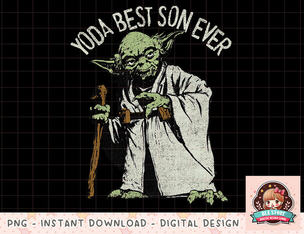 Star Wars Yoda The Best Son Ever Portrait T-Shirt copy.jpg