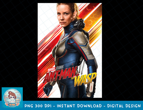 Marvel Ant-Man & Wasp The Wasp Movie Poster Graphic T-Shirt copy.jpg