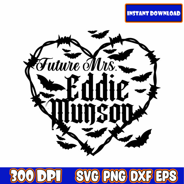 Eddie Munson Stranger Things 4 Svg, Hellfire Club Svg, Munson Svg