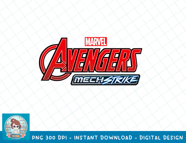 Marvel Avengers Mech Strike Text Stack Logo T-Shirt copy.jpg