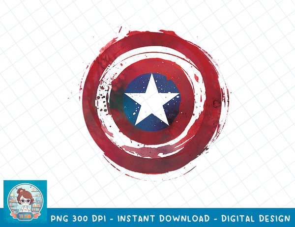 Marvel Captain America Painted Shield T-Shirt copy.jpg