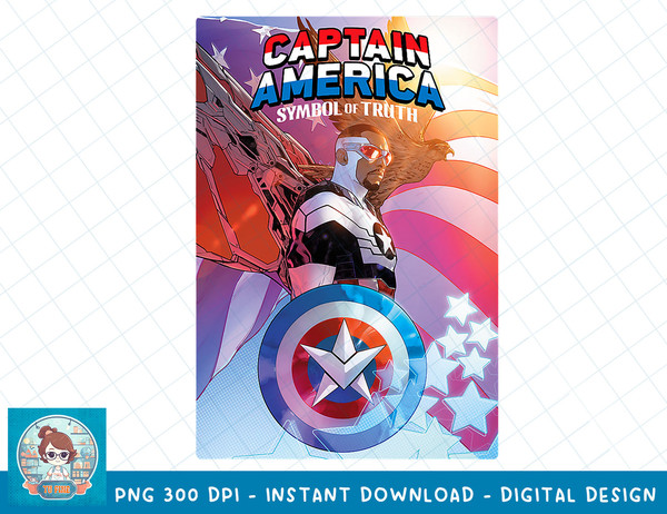Marvel Captain America Symbol of Truth 1 Comic Cover T-Shirt copy.jpg
