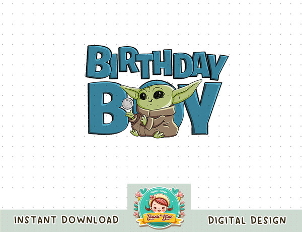 Star Wars Grogu Birthday Boy Ball T-Shirt copy.jpg