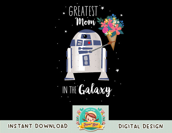 Star Wars R2-D2 Greatest Mom in the Galaxy Mother's Day T-Shirt copy.jpg