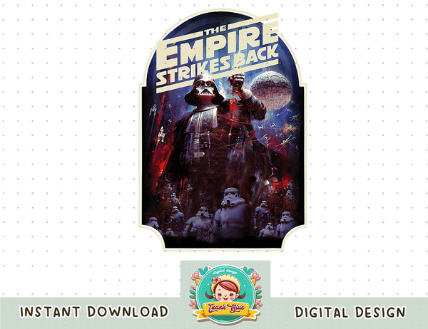 Star Wars The Empire Strikes Back Vintage Poster T-Shirt copy.jpg