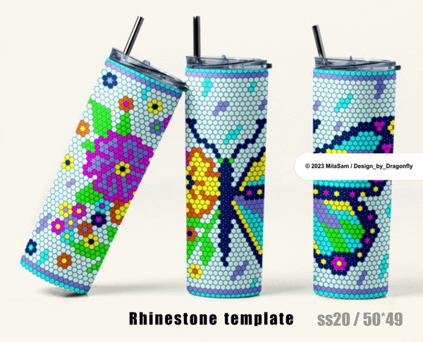 rhinestone tumbler template ss20 ss16  honeycomp Including 20oz 30oz Sublimation 2.jpg