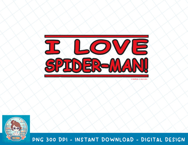 Marvel Spider-Man No Way Home I Love Spider-Man T-Shirt copy.jpg