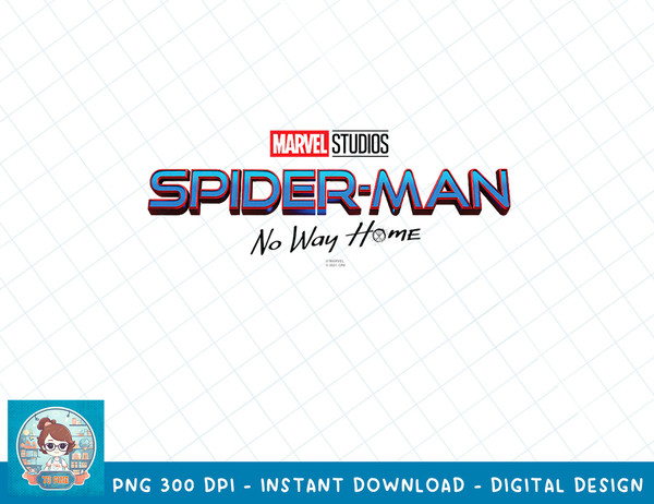Marvel Spider-Man No Way Home Movie Logo Black T-Shirt copy.jpg