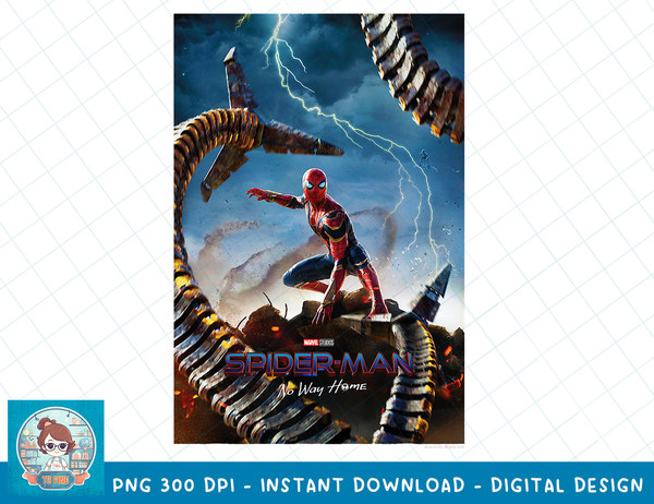 Marvel Spider-Man No Way Home Photo Real Poster T-Shirt copy.jpg