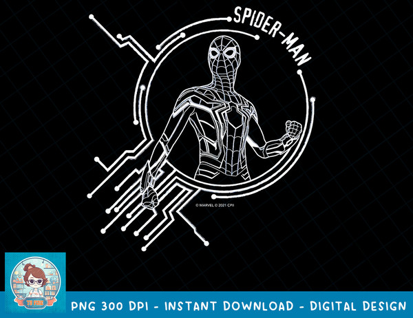 Marvel Spider-Man No Way Home Spidey Circuit T-Shirt copy