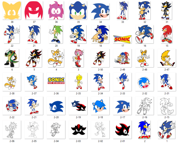Sonic Svg Bundle, Svg Cricut, Svg Bundle, Sonic Svg, Cartoon Svg, Cut –  Drabundlesvg