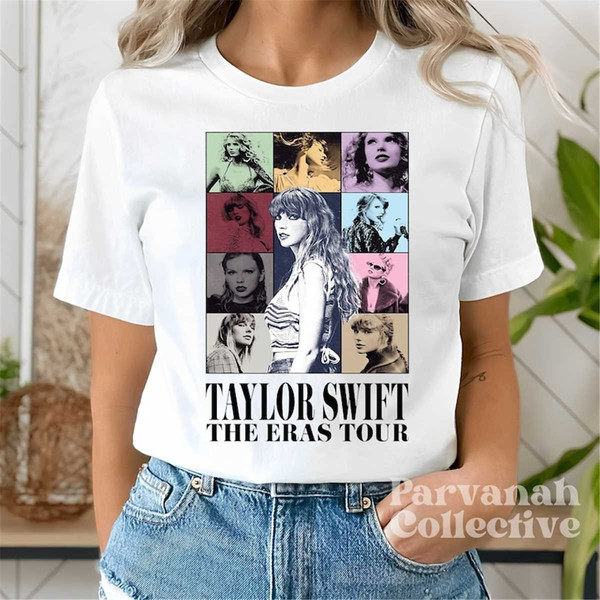 Vintage Taylor Swift Shirt, The Eras Tour Taylor Swift Merch