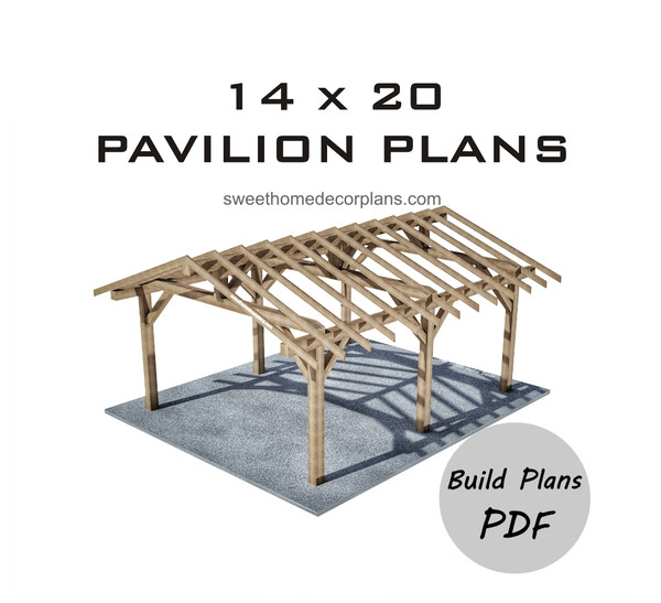 Diy 14 х 20 gable pavilion plans in pdf 2.jpg