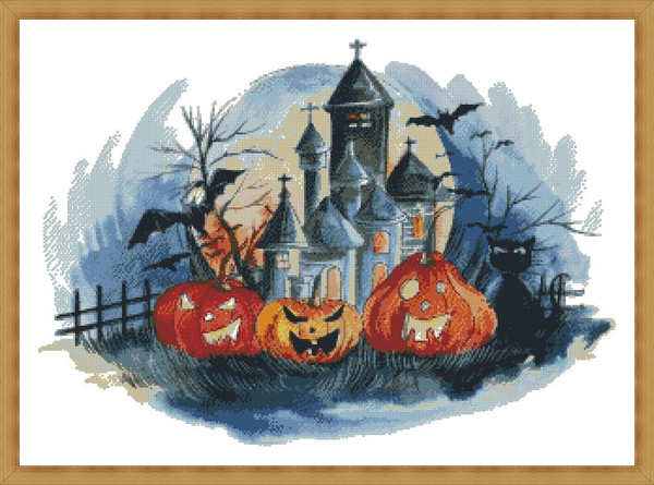 Pumpkins And Haunted House2.jpg