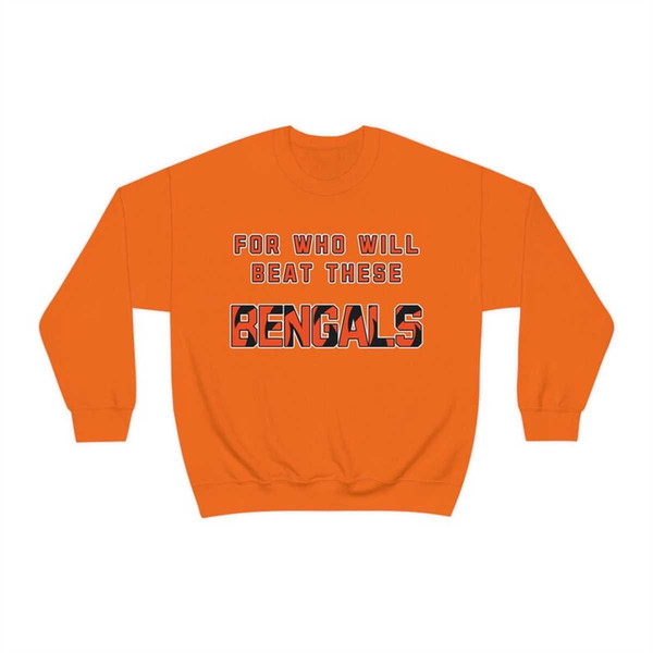 Cincinnati Bengals Sweatshirt | Vintage Style Bengals 2023 Football |  Cincinnati Sweatshirt| NFL | Unisex Heavy Blend Cr