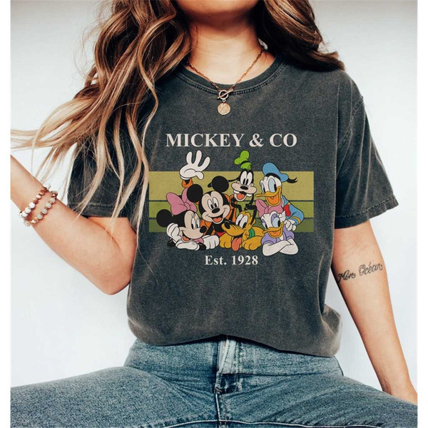 Mickey & Co Est 1928 Disney Shirt, Vintage Disney Shirts, Mi - Inspire ...