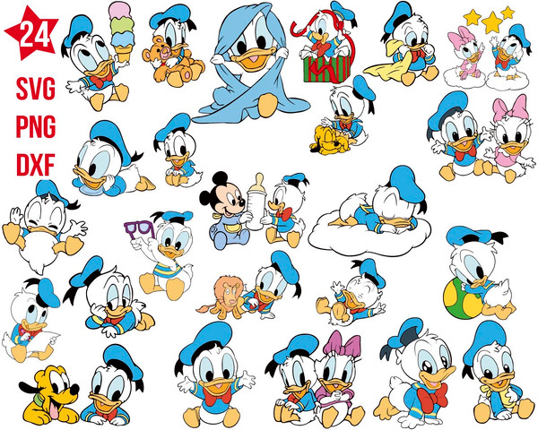 baby donald duck images