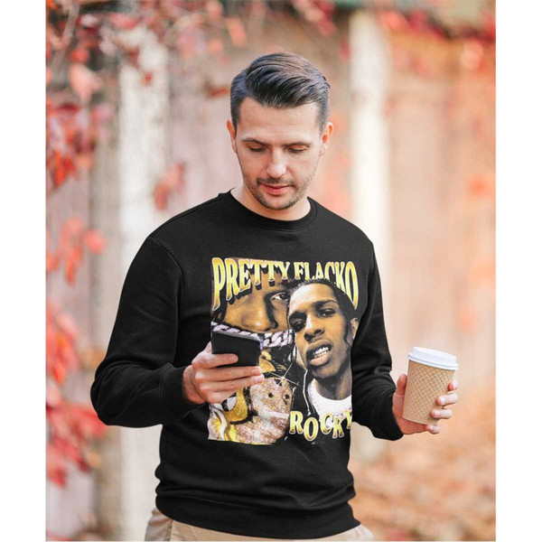 ASAP ROCKY Sweatshirt Asap Rocky Tribute Rap Sweater Asap 