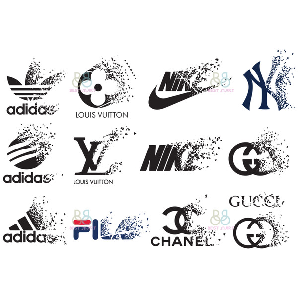 Brand Logo Drip SVG Cut File