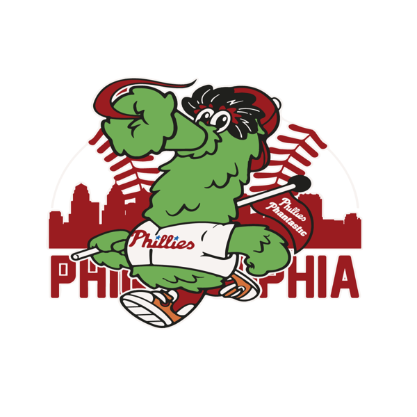 Phillies Phanatic SVG, Philadelphia Phillies Phanatic SVG, Philadelphia  Phillies Baseball SVG PNG DXF EPS