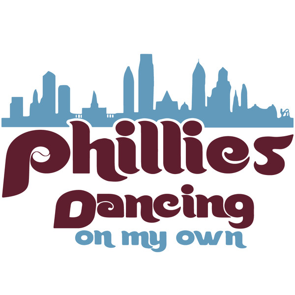 Philadelphia Baseball 2022 Dancing On My Own SVG - Inspire Uplift