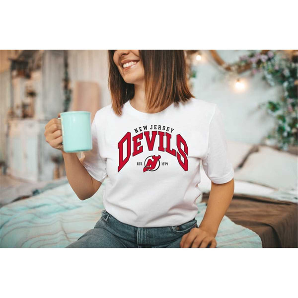 Devils Vintage Crew Sweatshirt