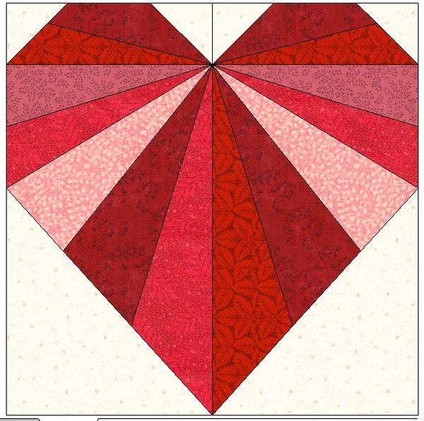 Heart Gems PDF Quilt Pattern-Automatic Download