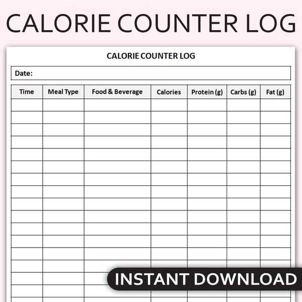 Free Calorie Counter