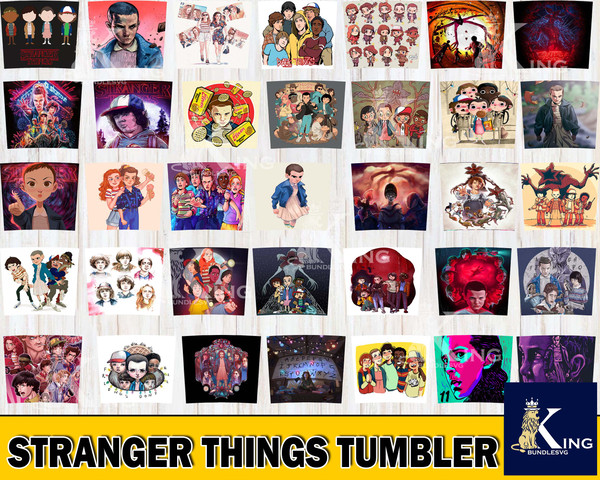 70 file stranger things tumbler Designs Bundle PNG, Hellfire