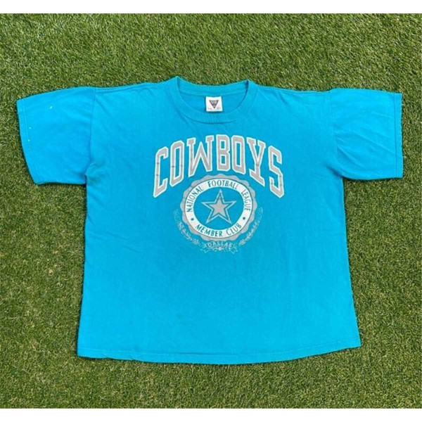 Vintage Dallas Cowboys T Shirt Tee SSI Size Large L NFL Foot - Inspire  Uplift