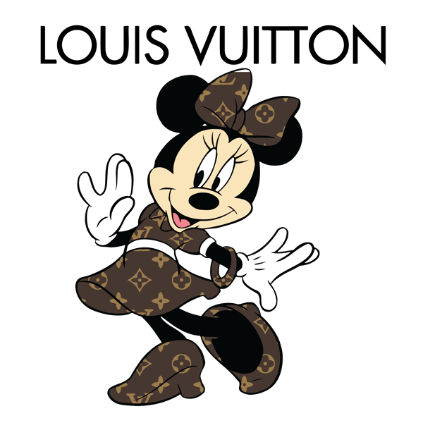 Louis Vuitton Minnie Svg, Louis Vuitton Svg, Louis Vuitton L