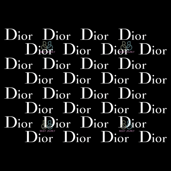 Dior Logo Seamless Svg, Dior Logo Svg, Dior Pattern Svg, Dio - Inspire  Uplift