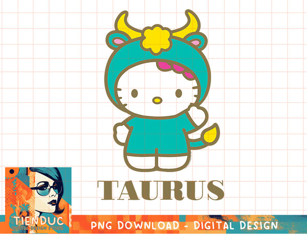 Hello Kitty Zodiac Taurus T-Shirt copy.jpg