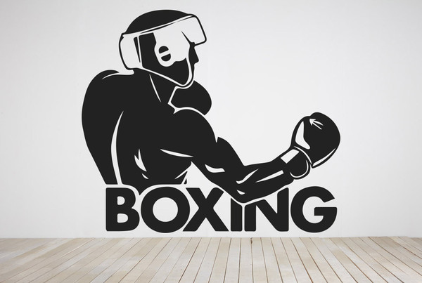 Boxer, Boxing Gym Training, Sport, Wall Sticker Vinyl Decal - Inspire Uplift