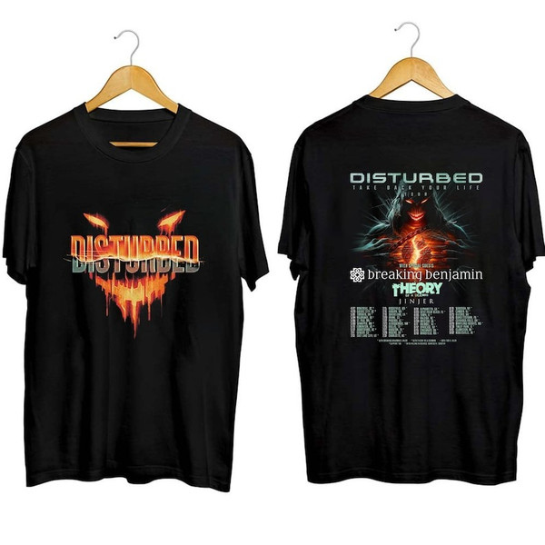 Disturbed World Tour 2023 Shirt, Disturbed Band Shirt, Take - Inspire ...