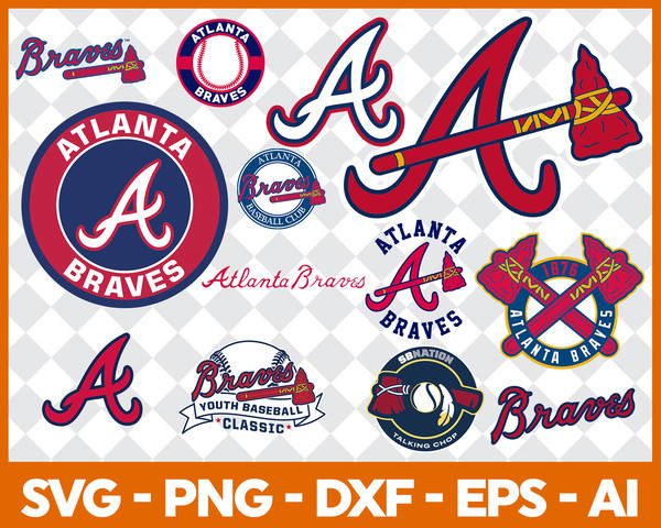 Atlanta SVG / vector editable logos / svg eps dxf png