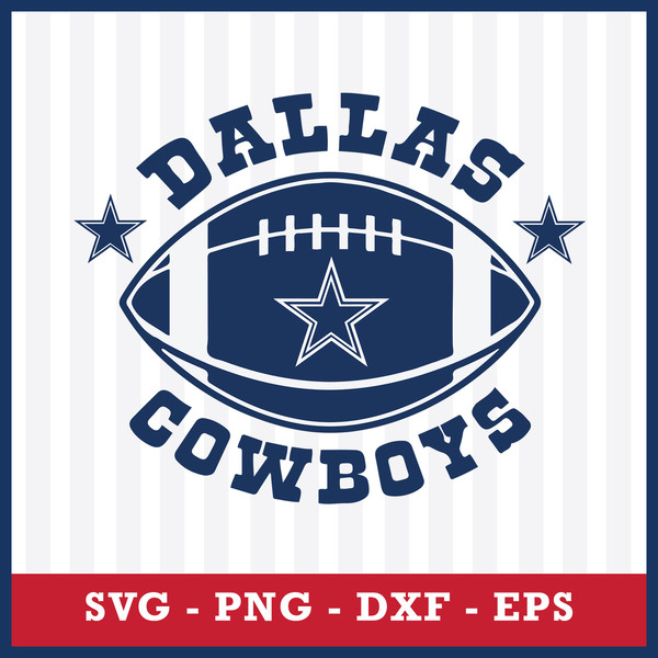 Logo Dallas Cowboys Football Svg, Dallas Cowboys Cricut Svg, - Inspire ...