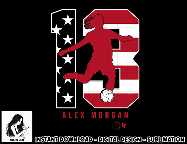 Alex Morgan 13 USWNT Players Association - USA Soccer  png, sublimation.jpg