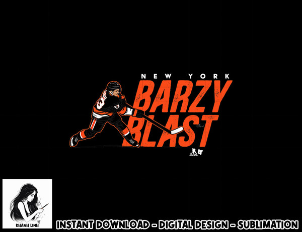 Officially Licensed Matthew Barzal - Barzy Blast  png, sublimation.jpg