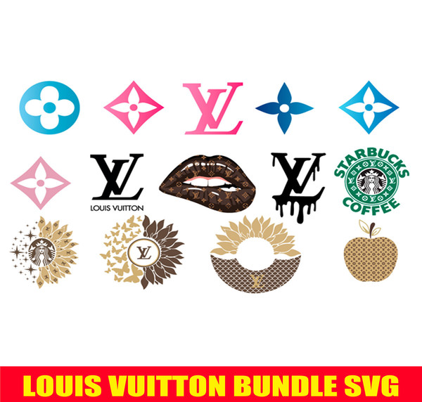 supreme brand svg, Louis Vuitton pattern svg, fashion brand - Inspire Uplift