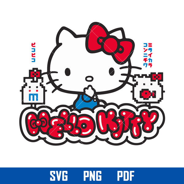 Cow Hello Kitty Heart Svg, Hello Kitty Svg, Kitty Cat Svg, C - Inspire  Uplift