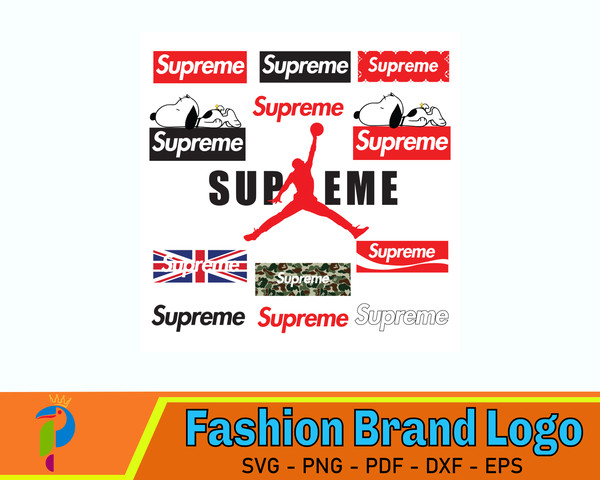 Supreme Logo SVG, Supreme SVG, LV Supreme Logo, Supreme Symb