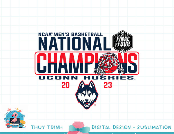 Connecticut Huskies National Champs 2023 Basketball Bracket Inspire