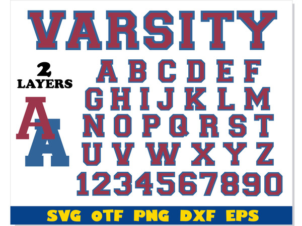 Miami varsity font SVG, Miami SVG cut file, Miami Florida svg