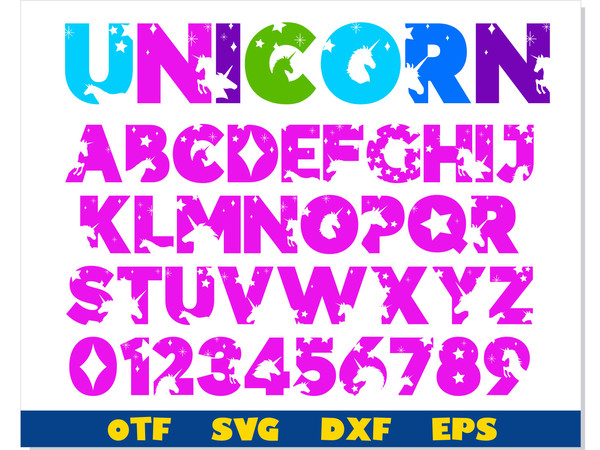 Unicorn font svg ott 111.jpg