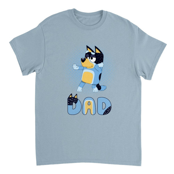 Bluey Dad Bandit Heeler Adult Shirt  Cool Fathers Day Shirt - Inspire  Uplift